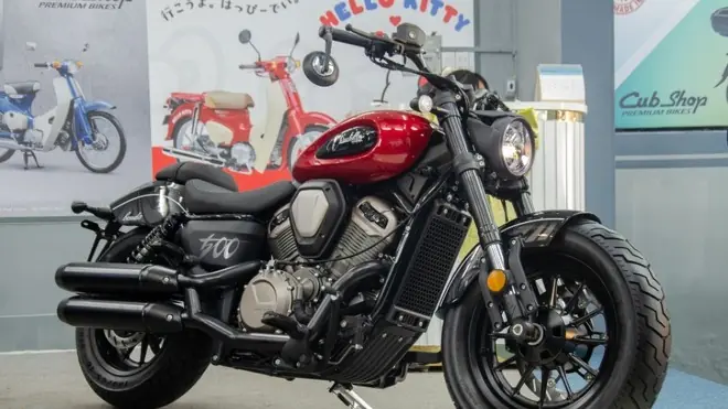 Benda Chinchilla 500 – mô tô truyền động dây đai